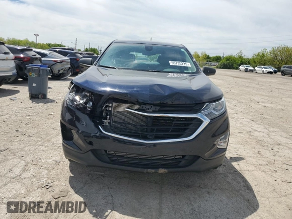 2021 Chevrolet Equinox LS z VIN 3GNAXHEV6MS128087, wystawiony jako Copart lot #55735225 z przebiegiem 24 368 mil mil oraz Szkoda całkowita • Salvage title. Historia ofert i sprzedaży dostępna na DreamBid. Obrazek 5.