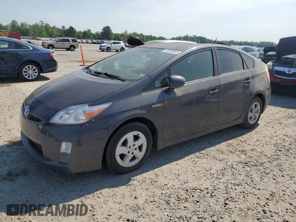2011 Toyota Prius I with VIN JTDKN3DU6B1464481, listed as a Copart auction lot 55059205 with 177,245 mi miles and Clean Title. Bid and sale history available at carsss.com. Image 1.