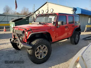 2016 Jeep Wrangler Unlimited Sport with VIN 1C4BJWDG2GL235220, listed as a Copart auction lot 48978005 with 126,863 mi miles and Salvage Title. Bid and sale history available at DreamBid. Image 1.