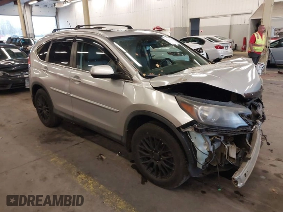 2012 Honda CR-V EX-L with VIN 2HKRM3H78CH506648, listed as a IAAI auction lot 41113961 with 154,502 mi miles. Bid and sale history available at carsss.com. Image 1.