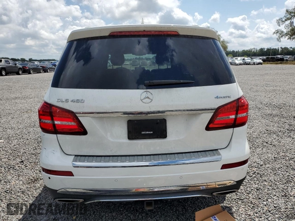 2019 Mercedes-Benz GLS with VIN 4JGDF6EE7KB231486, listed as a Copart auction lot 47985913 with 54,442 mi miles. Bid and sale history available at carsss.com. Image 6.