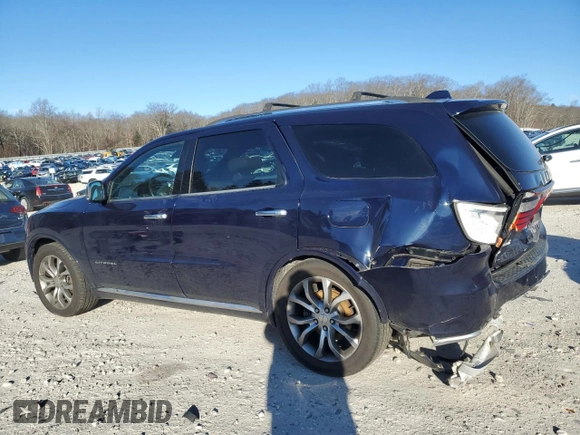 2016 Dodge Durango Citadel z VIN 1C4RDJEG3GC486240, wystawiony jako Copart lot #41580915 z przebiegiem 126 459 mil mil oraz Szkoda całkowita • Salvage title. Historia ofert i sprzedaży dostępna na DreamBid. Obrazek 2.