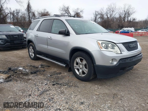 2011 GMC Acadia SLE with VIN 1GKKRPED7BJ127235, listed as a IAAI auction lot 41737565 with 230,409 mi miles. Bid and sale history available at carsss.com. Image 1.
