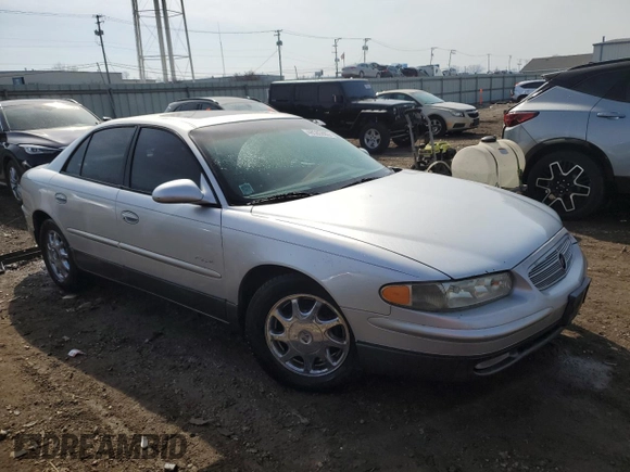 2001 Buick Regal GS with VIN 2G4WF551511170704, listed as a Copart auction lot 48585885 with 100,650 mi miles and Salvage Title. Bid and sale history available at carsss.com. Image 4.