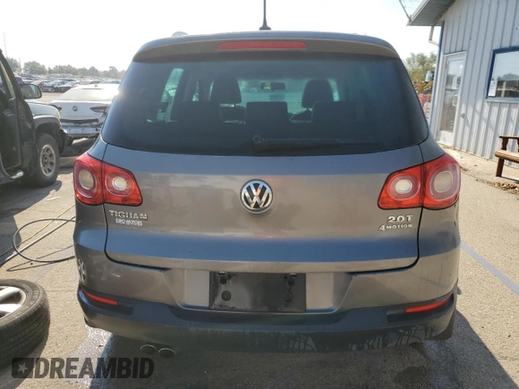 2010 Volkswagen Tiguan SEL with VIN WVGBV7AX2AW528700, listed as a Copart auction lot 76554624 with 134,566 mi miles and Salvage Title. Bid and sale history available at DreamBid. Image 6.