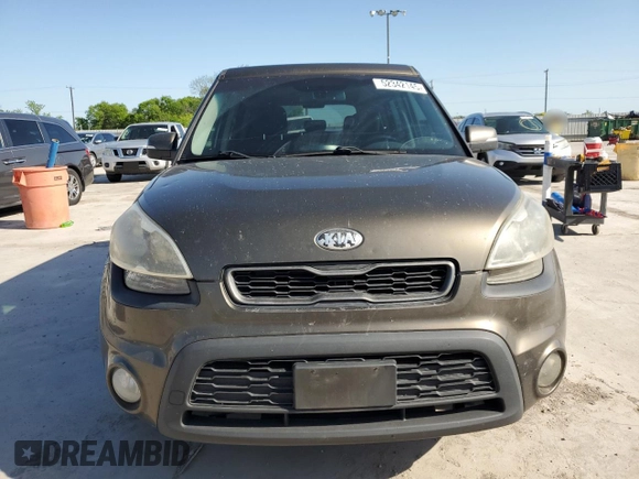 2013 Kia Soul + with VIN KNDJT2A66D7548575, listed as a Copart auction lot 52342145 with 166,922 mi miles and Salvage Title. Bid and sale history available at carsss.com. Image 5.