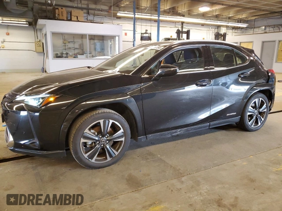 2022 Lexus UX 250h z VIN JTHP9JBH9N2056879, wystawiony jako Copart lot #78046184 z przebiegiem 15 744 mil mil oraz Szkoda całkowita • Salvage title. Historia ofert i sprzedaży dostępna na DreamBid. Obrazek 1.