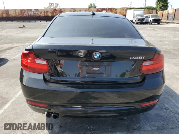 2016 BMW 2 Series 228i with VIN WBA1F9C56GV544978, listed as a Copart auction lot 53974395 with 49,508 mi miles and Salvage title. Bid and sale history available at DreamBid. Image 6.
