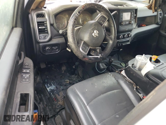 2020 Ram 3500 Tradesman with VIN 3C63R3CL0LG215329, listed as a Copart auction lot 78677874 with 0 mi miles and Salvage Title. Bid and sale history available at carsss.com. Image 8.