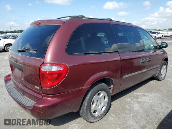 2003 Dodge Caravan SE with VIN 1D4GP24363B157697, listed as a Copart auction lot 45016085 with 124,405 mi miles and Non Repairable. Bid and sale history available at carsss.com. Image 3.