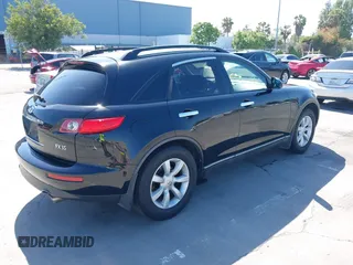 2005 Infiniti FX z VIN JNRAS08W85X220864, wystawiony jako IAAI lot #42200628 z przebiegiem 238 823 mil mil oraz . Historia ofert i sprzedaży dostępna na DreamBid. Obrazek 4.