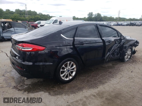 2020 Ford Fusion SE with VIN 3FA6P0HD0LR214560, listed as a Copart auction lot 66500734 with 90,669 mi miles and Salvage title. Bid and sale history available at DreamBid. Image 3.