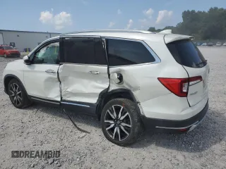 2019 Honda Pilot Touring 8-Passenger with VIN 5FNYF6H96KB067035, listed as a Copart auction lot 63933195 with 46,514 mi miles and Salvage title. Bid and sale history available at DreamBid. Image 2.