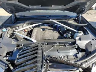 2025 BMW X7 xDrive40i with VIN 5UX23EM02S9W30056, listed as a Copart auction lot 50580665 with 0 mi miles and Salvage Title. Bid and sale history available at carsss.com. Image 12.