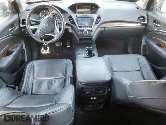 2019 Acura MDX Sport Hybrid w/Technology Pkg with VIN 5J8YD7H50KL000227, listed as a Copart auction lot 50517235 with 86,819 mi miles and Salvage Title. Bid and sale history available at carsss.com. Image 8.