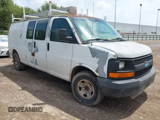 2007 Chevrolet Express Cargo z VIN 1GCGG29V271109990, wystawiony jako IAAI lot #42513292 z przebiegiem Nie podano mil oraz . Historia ofert i sprzedaży dostępna na DreamBid. Obrazek 1.
