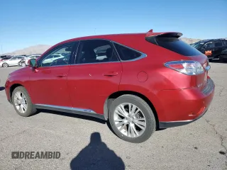 2010 Lexus RX 450h with VIN JTJZB1BA1A2002890, listed as a Copart auction lot 80060764 with 106,880 mi miles and Salvage Title. Bid and sale history available at DreamBid. Image 2.