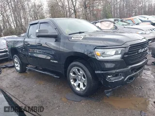 2021 Ram 1500 Big Horn with VIN 1C6SRFBT0MN556611, listed as a IAAI auction lot 41081240 with 26,178 mi miles. Bid and sale history available at carsss.com. Image 1.