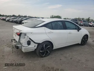 2023 Nissan Versa SR with VIN 3N1CN8FV7PL830359, listed as a Copart auction lot 53956695 with 69,845 mi miles and Salvage title. Bid and sale history available at DreamBid. Image 3.