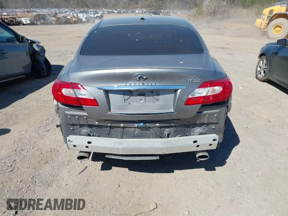 2011 Infiniti M with VIN JN1BY1AR4BM373559, listed as a IAAI auction lot 41677853 with 152,111 mi miles and . Bid and sale history available at carsss.com. Image 6.