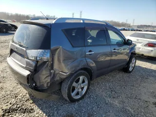 2007 Mitsubishi Outlander XLS with VIN JA4MS41X57Z002079, listed as a Copart auction lot 42331665 with 189,313 mi miles and Salvage Title. Bid and sale history available at carsss.com. Image 3.