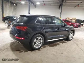 2018 Audi Q5 Premium with VIN WA1ANAFY1J2174801, listed as a Copart auction lot 53709855 with 85,119 mi miles and Salvage Title. Bid and sale history available at carsss.com. Image 3.