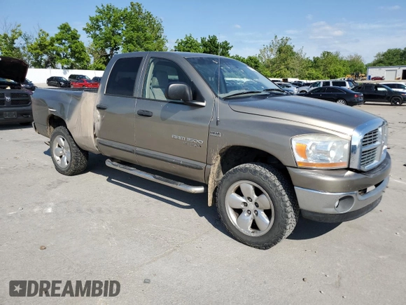 2006 Dodge 1500 SLT z VIN 1D7HU18236S677243, wystawiony jako Copart lot #57978275 z przebiegiem Nie podano mil oraz Szkoda całkowita • Salvage title. Historia ofert i sprzedaży dostępna na DreamBid. Obrazek 4.