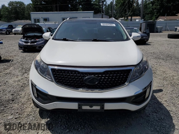 2016 Kia Sportage EX with VIN KNDPCCAC6G7839412, listed as a Copart auction lot 60484905 with 98,532 mi miles and Clean title. Bid and sale history available at DreamBid. Image 5.