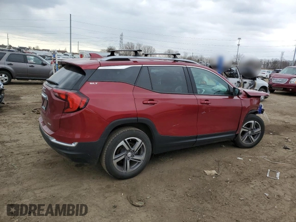 2018 GMC Terrain SLT with VIN 3GKALVEV3JL235787, listed as a Copart auction lot 51488955 with 69,590 mi miles and Clean Title. Bid and sale history available at carsss.com. Image 3.