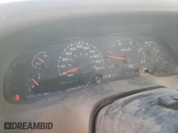 2004 Ford F-250 XL с VIN 1FTNF20P94EC21733, выставлен на аукционе Copart как лот 76788064 с пробегом 165 461 миль миль и Списание • Salvage title. История ставок и продаж доступна на DreamBid. Изображение 9.
