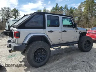 2018 Jeep Wrangler Unlimited Sahara z VIN 1C4HJXEG4JW285606, wystawiony jako Copart lot #49254405 z przebiegiem 57 148 mil mil oraz Szkoda całkowita • Salvage title. Historia ofert i sprzedaży dostępna na DreamBid. Obrazek 3.