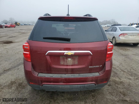 2016 Chevrolet Equinox LT with VIN 2GNALCEK0G1157024, listed as a Copart auction lot 89355405 with 162,958 mi miles and Salvage Title. Bid and sale history available at carsss.com. Image 6.