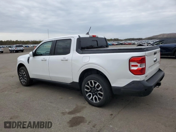 2022 Ford Maverick XL with VIN 3FTTW8E38NRA72553, listed as a Copart auction lot 46357695 with 29,937 mi miles and Salvage Title. Bid and sale history available at DreamBid. Image 2.