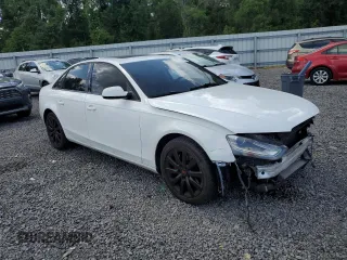 2013 Audi A4 Premium with VIN WAUAFAFL3DN025331, listed as a Copart auction lot 55122445 with 114,147 mi miles and Salvage title. Bid and sale history available at DreamBid. Image 4.