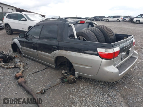 2003 Subaru Baja z VIN 4S4BT61CX37108998, wystawiony jako IAAI lot #42450696 z przebiegiem 340 071 mil mil oraz . Historia ofert i sprzedaży dostępna na DreamBid. Obrazek 3.