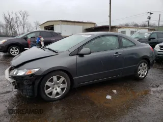 2010 Honda Civic Cpe LX with VIN 2HGFG1B60AH515835, listed as a Copart auction lot 49769605 with 109,475 mi miles and Salvage Title. Bid and sale history available at carsss.com. Image 1.