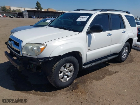 2007 Toyota 4Runner SR5 with VIN JTEZU14R570086390, listed as a IAAI auction lot 42004143 with 158,886 mi miles. Bid and sale history available at carsss.com. Image 18.