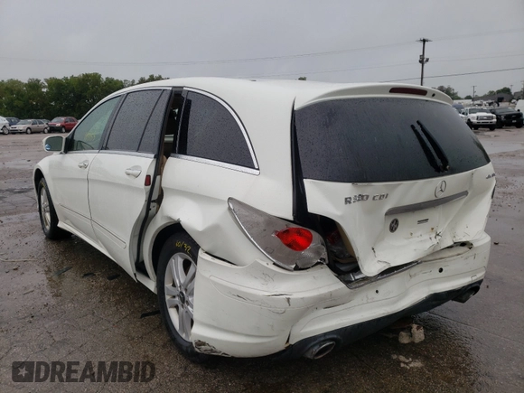 2008 Mercedes-Benz R 3.0L with VIN 4JGCB22E48A077158, listed as a Copart auction lot 44924135 with 143,353 mi miles and Non Repairable. Bid and sale history available at carsss.com. Image 3.