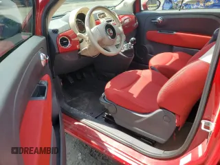 2013 FIAT 500 Pop z VIN 3C3CFFDR5DT664833, wystawiony jako Copart lot #59025195 z przebiegiem 112 991 mil mil oraz Czysty tytuł • Clean title. Historia ofert i sprzedaży dostępna na DreamBid. Obrazek 8.
