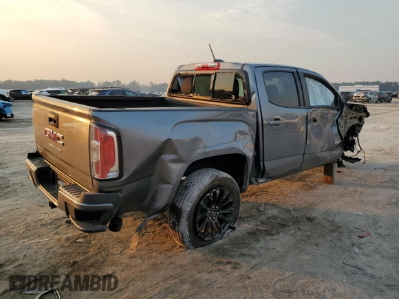 2022 GMC Canyon 2WD Elevation with VIN 1GTG5CEN7N1269717, listed as a Copart auction lot 43230085 with 36,783 mi miles and Non Repairable. Bid and sale history available at carsss.com. Image 3.