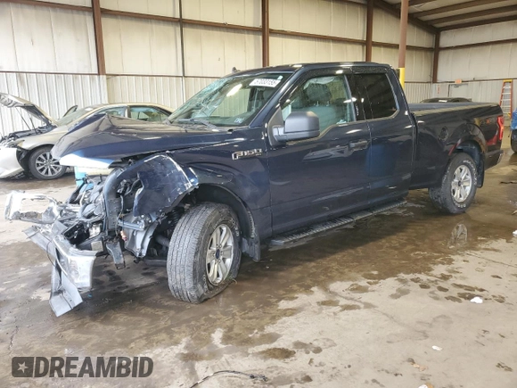 2020 Ford F-150 XL z VIN 1FTEX1EPXLFB50342, wystawiony jako Copart lot #57033155 z przebiegiem 33 222 mil mil oraz Szkoda całkowita • Salvage title. Historia ofert i sprzedaży dostępna na DreamBid. Obrazek 1.
