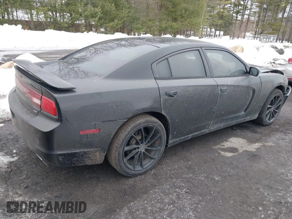 2014 Dodge Charger SXT Plus with VIN 2C3CDXJG2EH163049, listed as a IAAI auction lot 41634369 with 1 mi miles. Bid and sale history available at carsss.com. Image 4.