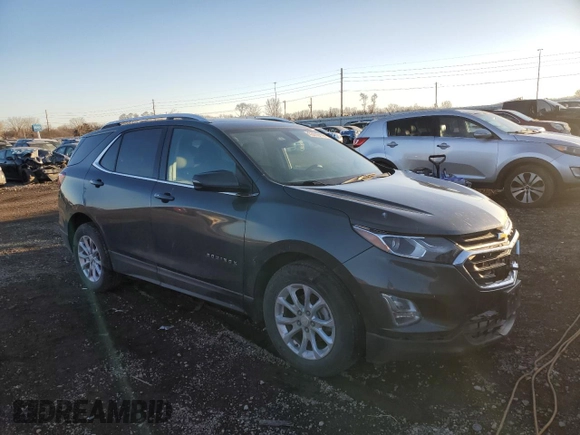2018 Chevrolet Equinox LT with VIN 3GNAXSEV1JL110230, listed as a Copart auction lot 43419175 with 145,525 mi miles and Salvage Title. Bid and sale history available at carsss.com. Image 4.