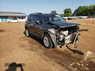 2021 Jeep Renegade Latitude with VIN ZACNJCBB8MPN10063, listed as a Copart auction lot 52329315 with 55,326 mi miles and Salvage title. Bid and sale history available at DreamBid. Image 10.