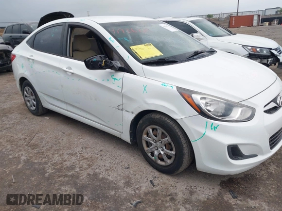 2014 Hyundai Accent GLS with VIN KMHCT4AE5EU649178, listed as a IAAI auction lot 41936729 with 102,737 mi miles. Bid and sale history available at carsss.com. Image 6.