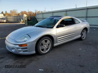 2003 Mitsubishi Eclipse GT with VIN 4A3AC84H63E014774, listed as a Copart auction lot 79208464 with 138,986 mi miles and Salvage Title. Bid and sale history available at carsss.com. Image 1.