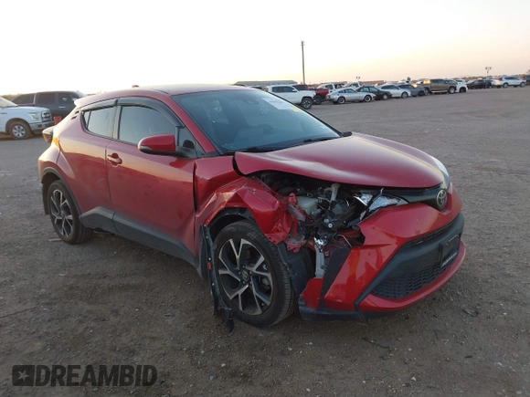 2022 Toyota C-HR XLE with VIN NMTKHMBX8NR147558, listed as a IAAI auction lot 41845282 with 32,875 mi miles and . Bid and sale history available at DreamBid. Image 1.