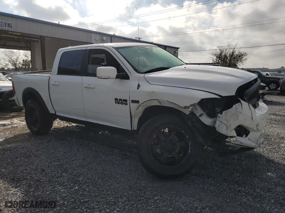 2009 Dodge Ram 1500 Laramie with VIN 1D3HV13T89S736807, listed as a Copart auction lot 44499995 with 194,664 mi miles and Salvage Title. Bid and sale history available at carsss.com. Image 4.