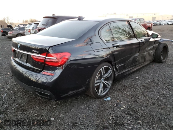 2016 BMW 7 Series 750i xDrive with VIN WBA7F2C53GG416736, listed as a Copart auction lot 69490682 with 62,148 mi miles. Bid and sale history available at carsss.com. Image 3.