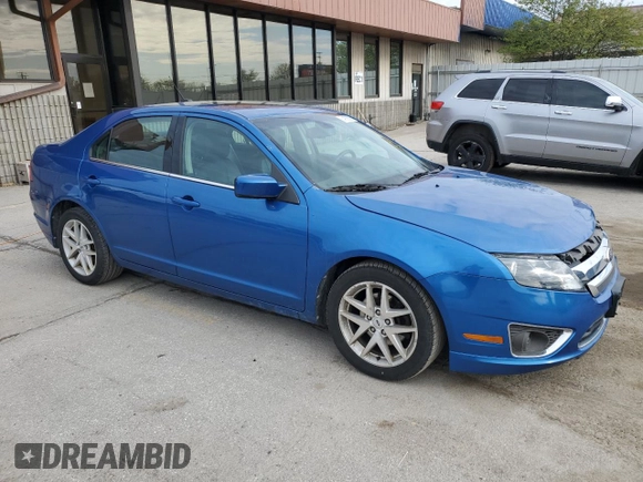 2012 Ford Fusion SEL with VIN 3FAHP0JA7CR375447, listed as a Copart auction lot 54908625 with 160,179 mi miles and Salvage title. Bid and sale history available at DreamBid. Image 4.